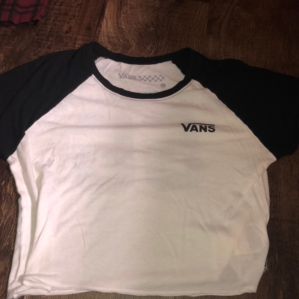 vans crop top